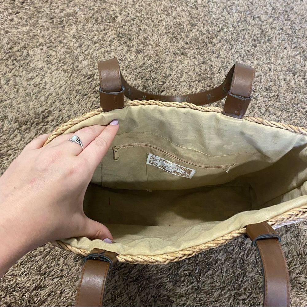 🌴 Cappelli Straworld Palm Tree Bag 🌴 - Picture 7 of 12